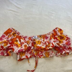Princess Polly Floral Crop Top